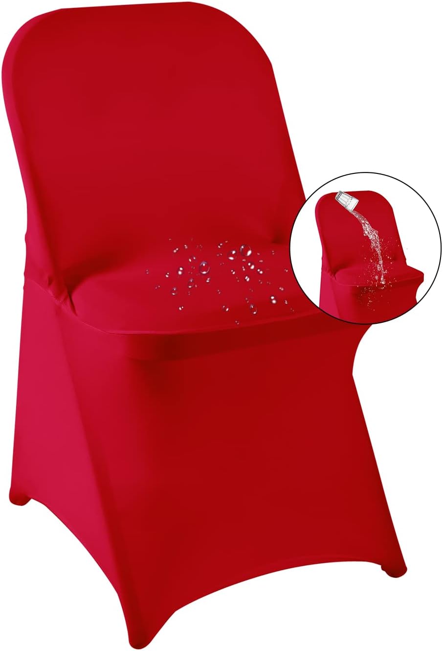 Spandex Folding Waterproof Chair Cover for Events and Parties