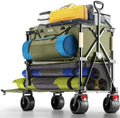Overmont 400L Double Decker Wagon - Heavy Duty 450lbs Capacity