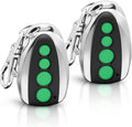 TOPENS M12 4-Button Gate Remote 2-Pack - Easy Programming & Long Range