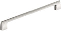 Amerock Riva 12-5/8 in Satin Nickel Cabinet Pull - Streamlined Style