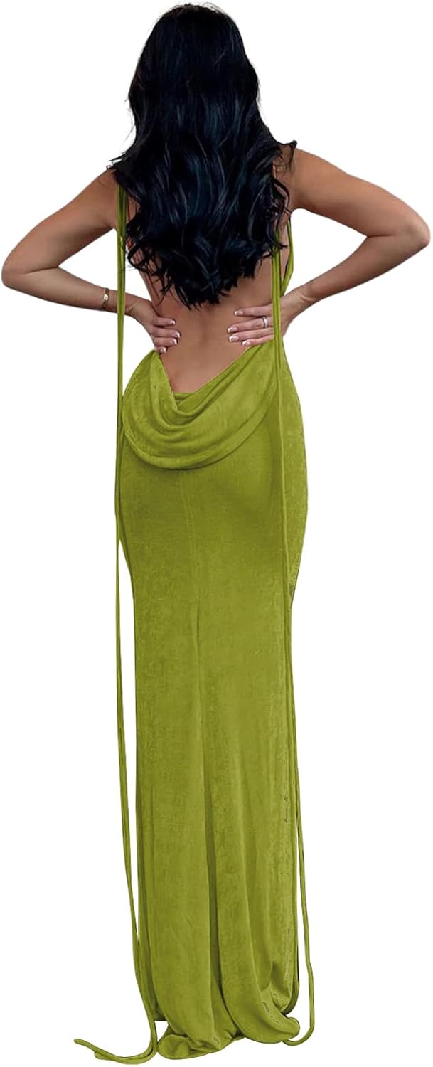 Womens Summer Backless Bodycon Dress for Stylish Occasions