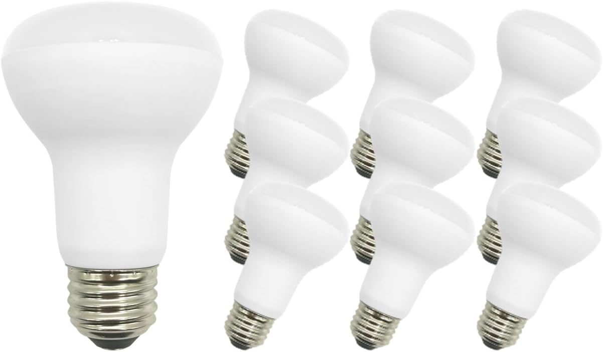 Jolux 10 Pack BR20 LED Bulbs Dimmable for Home Lighting Needs