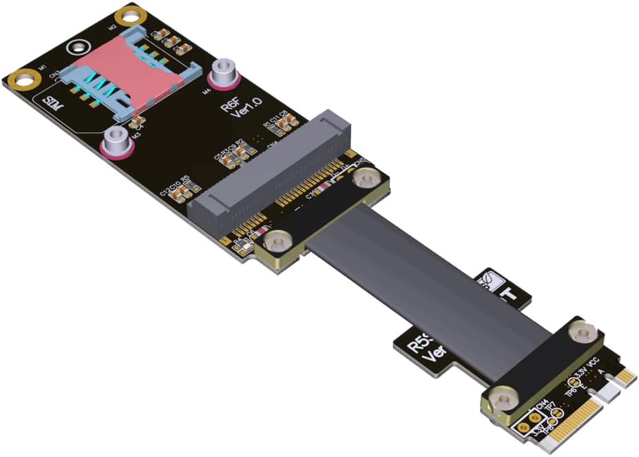 ADT-Link M.2 Key A.E. to Mini-PCIe Extension Cable Review