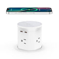 Pop up Outlet for Countertop with 15W Wireless Charger - Space Saving