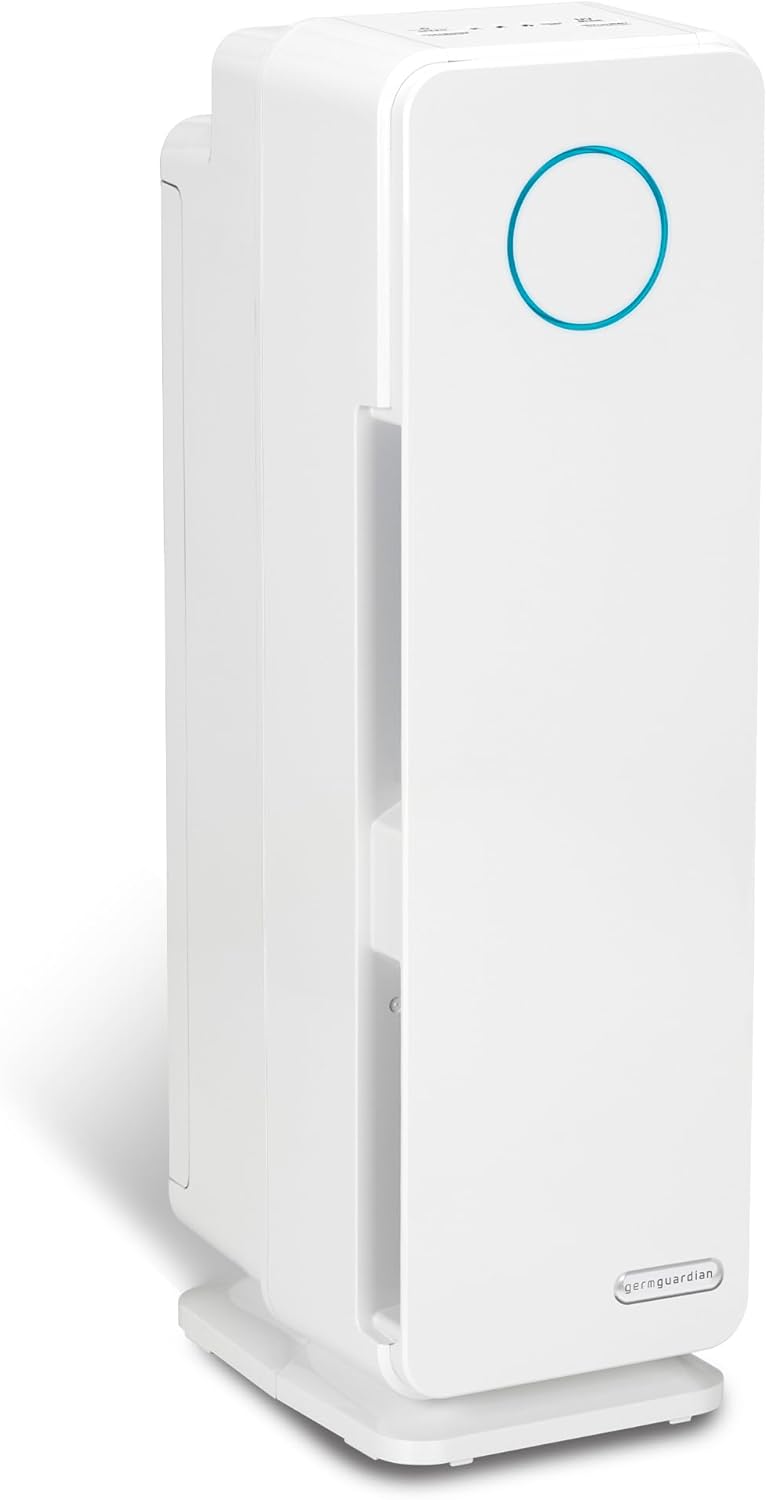 Pet-Friendly GermGuardian Air Purifier: H13 HEPA Filter, Removes Pet Dander, Allergens