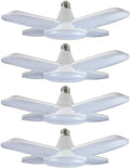 LED Garage Lights 60W Trilights Ceiling - Bright 6000LM Daylight