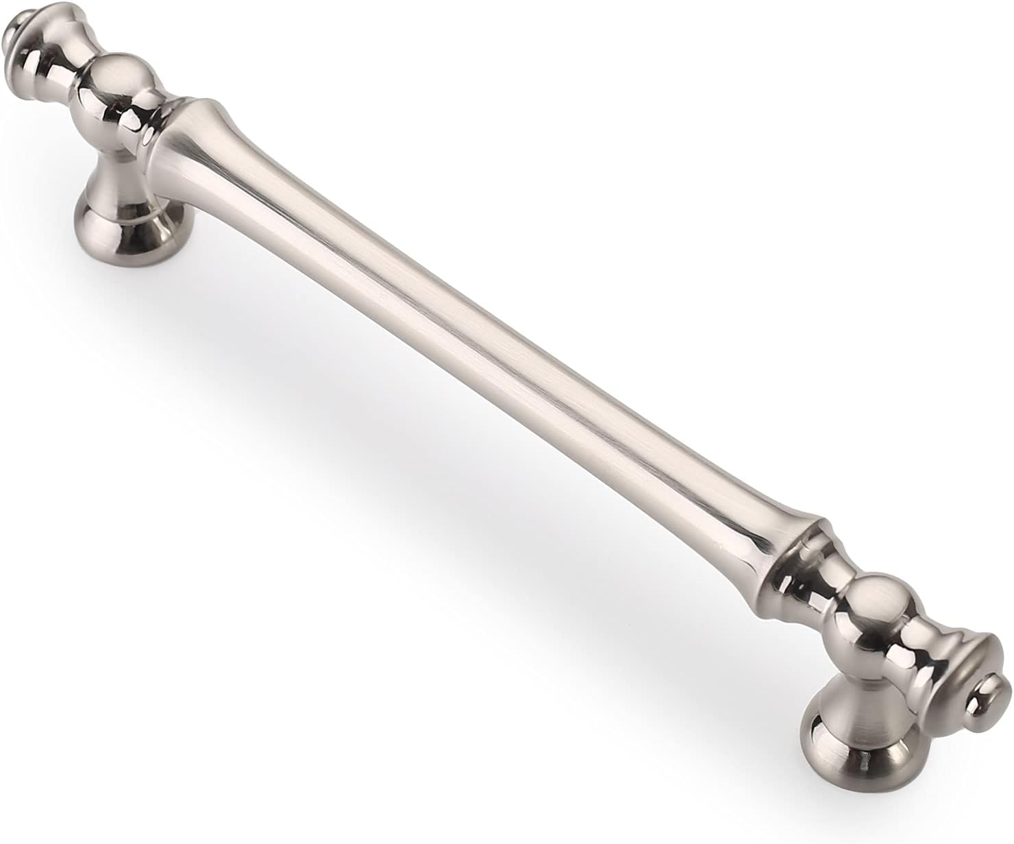 Brushed Satin Nickel Kitchen Cabinet Handles for Modern Homes