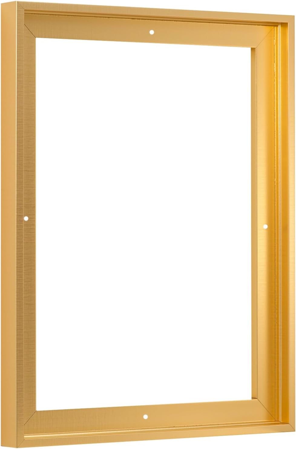 Floater Frame for Canvas Paintings, 30 x 40 inch Brass Gold