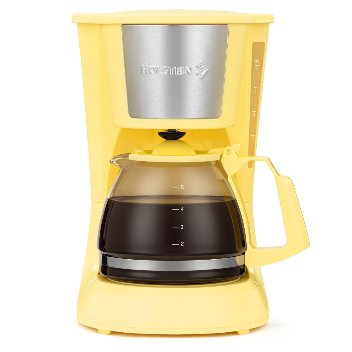 Holstein Housewares 5 Cup Drip Coffee Maker for Small Spaces