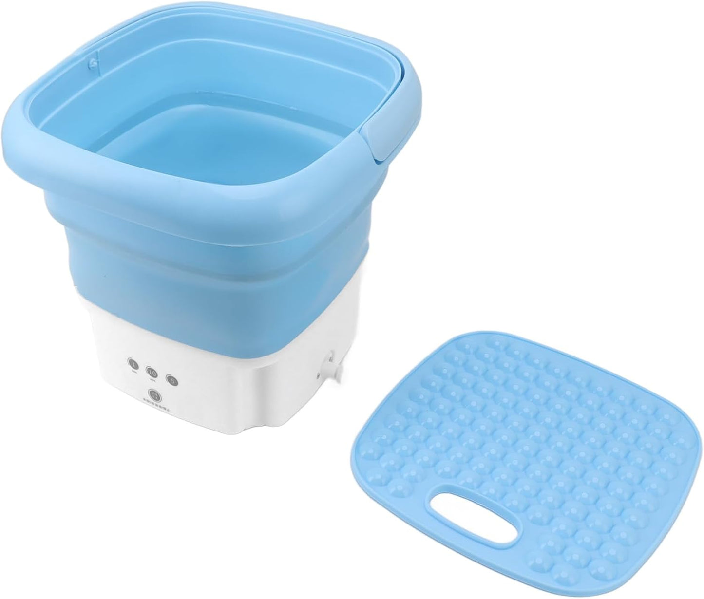 VINGVO Foldable Washing Machine - Deep Stain Removal!