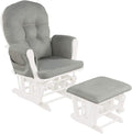 Costzon Nursery Glider: Comfort, Storage, Style!