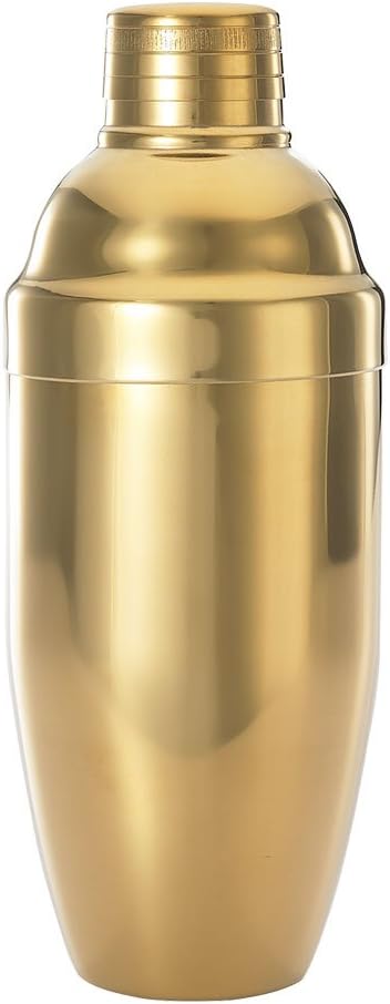 Barfly Gold Cocktail Shaker - Mix Perfect Cocktails Effortlessly!