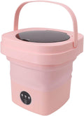 Luqeeg Portable Mini Washer: Deep Wash & Spin Dry - Perfect for Dorm & Travel