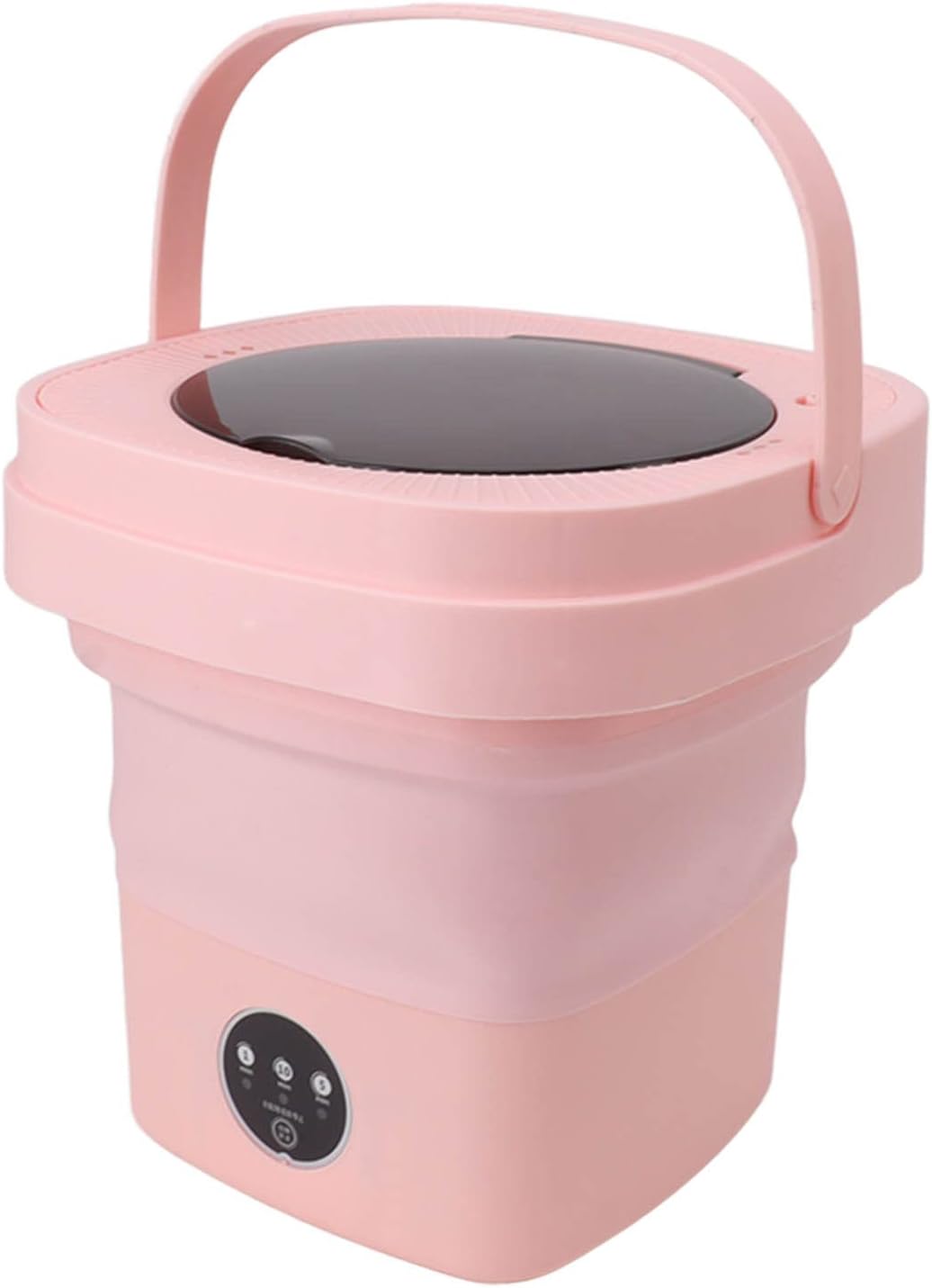 Luqeeg Portable Mini Washer: Deep Wash & Spin Dry - Perfect for Dorm & Travel
