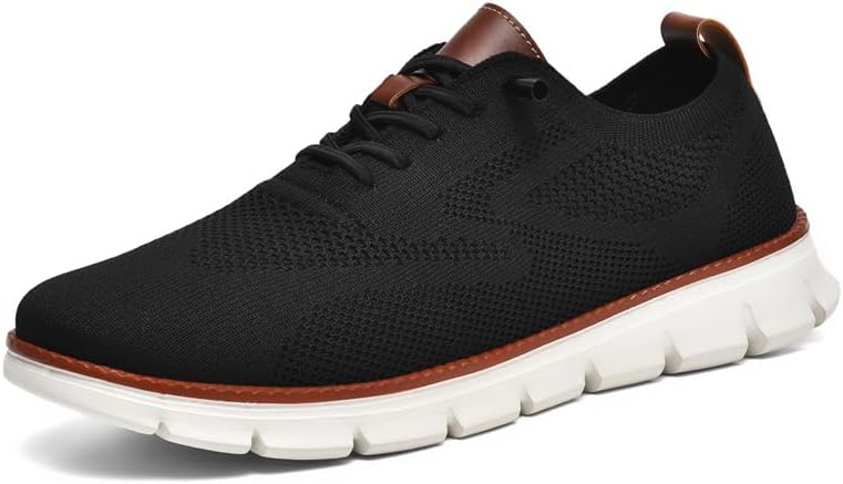Wearbreeze Mens Business Casual Oxford Sneakers for Daily Use