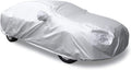 uxcell 3XL Silver Tone 190T Car Cover 490 x 180 x 160cm - All-Weather