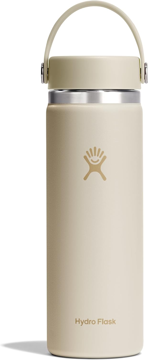 Hydro Flask Insulated Water Bottle - 20 Oz Coconut Cream Style