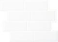 SMART TILES Peel and Stick Backsplash 5-Pack - Easy DIY Update