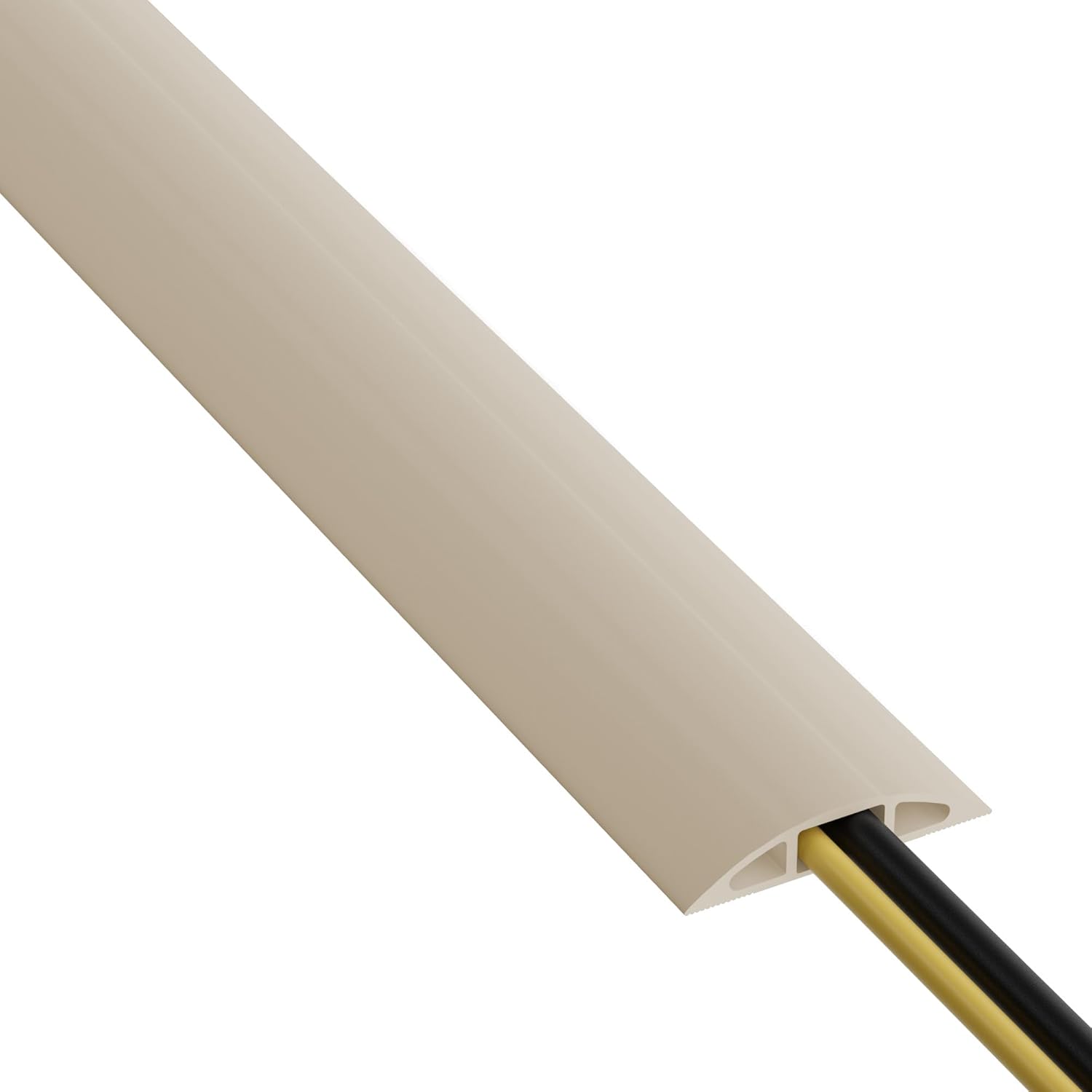 D-Line 30ft Floor Cord Cover for Safe Cable Management Solutions