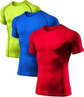 Men's Cool Dry Compression Shirt - Breathable 4-Way Stretch