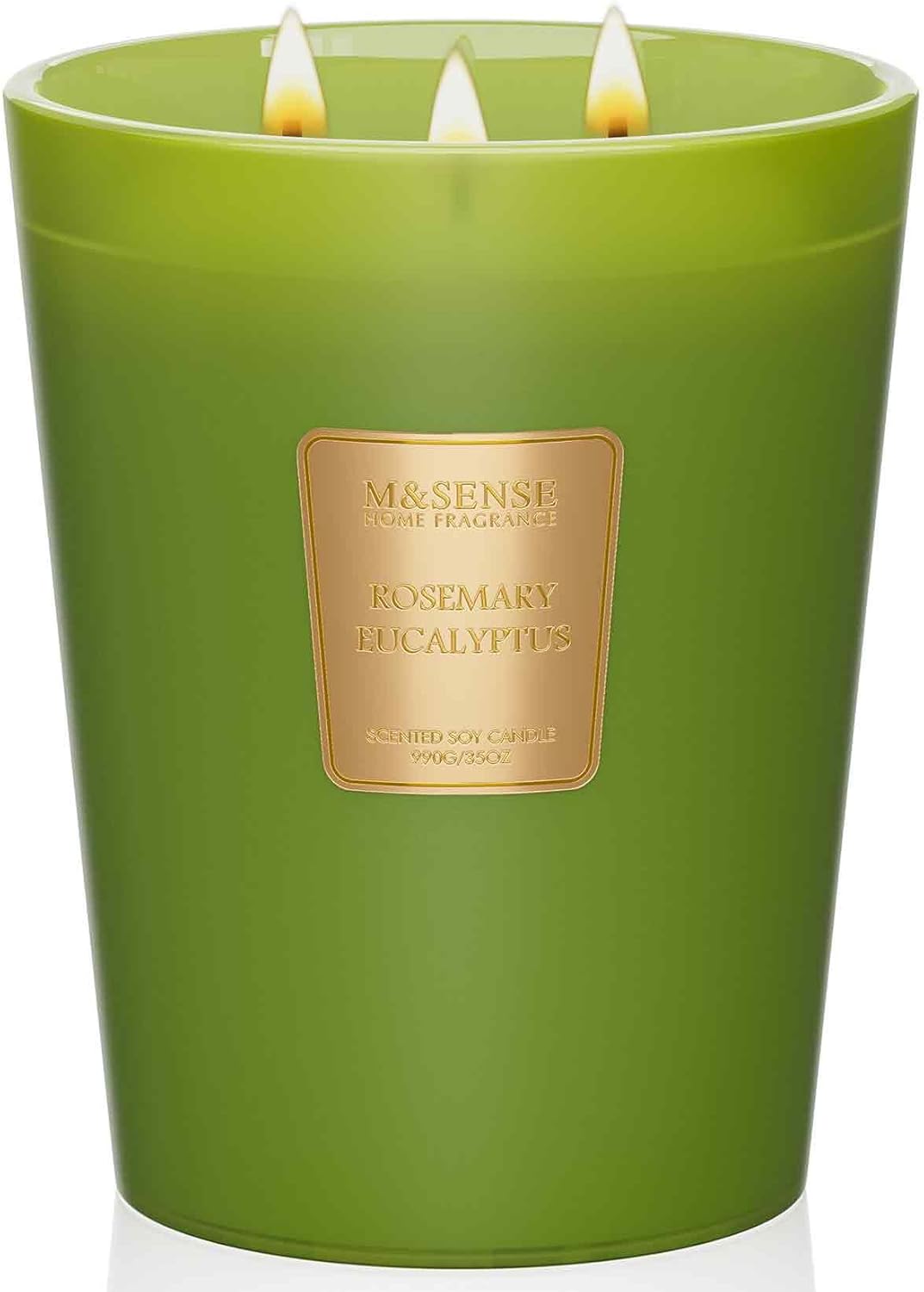 M&SENSE Rosemary Eucalyptus Scented Candle 35oz for Home