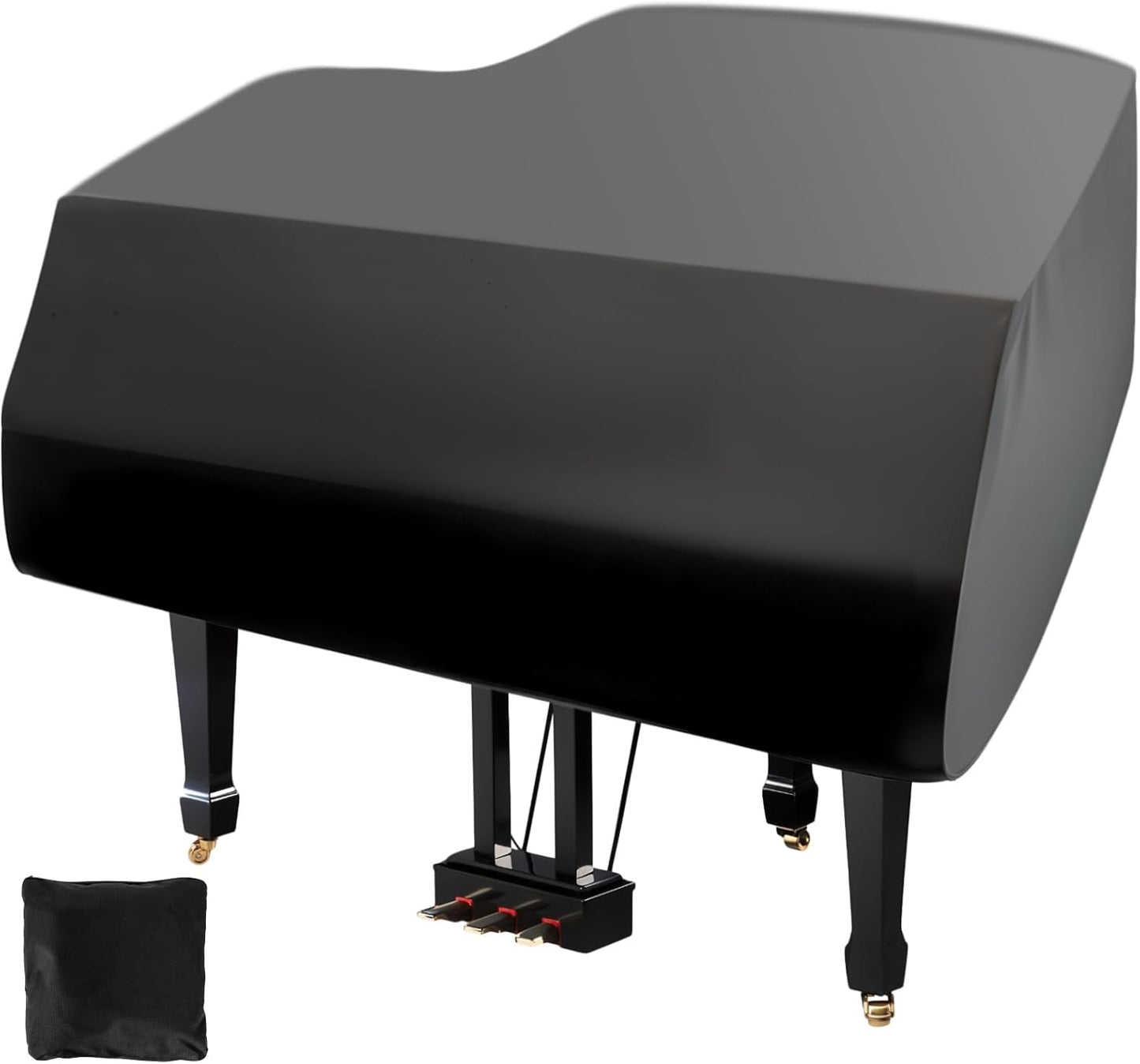 Grand Piano Cover for Baby - 600D Heavy Duty Waterproof Protection