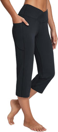 baleaf womens yoga capri pants high waist capri leggings