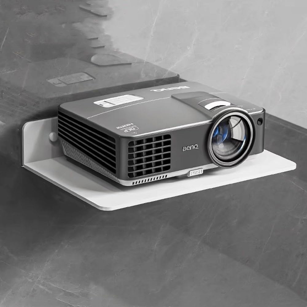 Versatile Projector Wall Shelf - Organize Your Space!