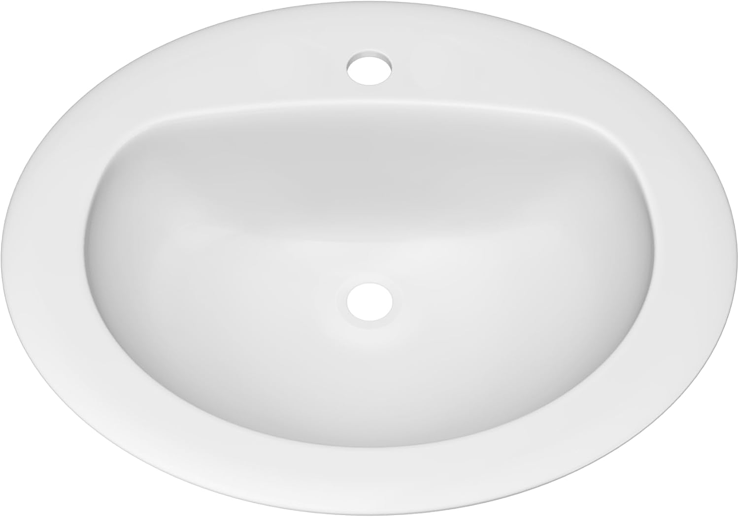 PROFLO PF20171 Rockaway 20-1/2 in Oval Vitreous China Sink