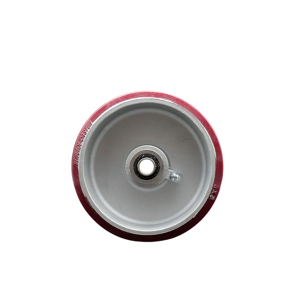6 x 2 Polyurethane on Aluminum Wheel with Precision Ball Bearing