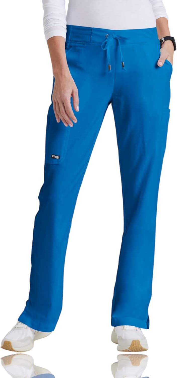 Mia Scrub Pant for Women - Stylish Mid-Rise Grey's Anatomy Scrubs