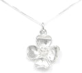 Dogwood Flower Necklace - Handcrafted Sterling Silver Gift Boxed