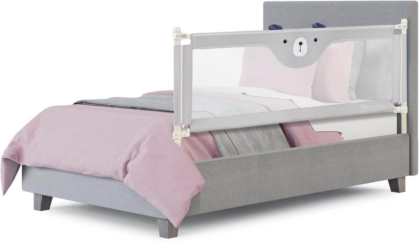 Extra Long Bed Rail for Toddlers - Safe & Adjustable Guard