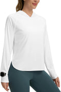 Women's UPF 50+ Sun Shirt Long Sleeve Hoodie - Lightweight Protection