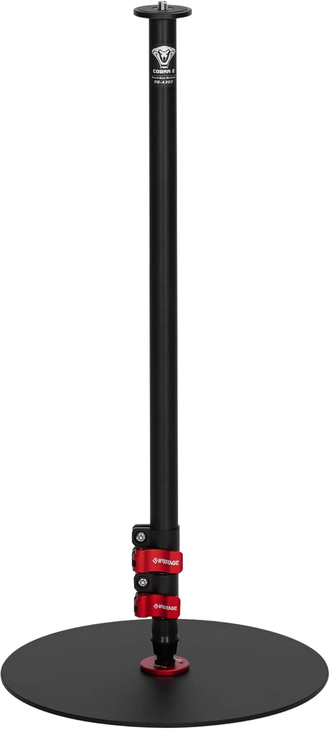IFOOTAGE Round Base Monopod Cobra 2, 60in Indoor Stand Review