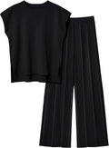 LILLUSORY 2 Piece Sets for Women Knit Lounge Tracksuit - Summer 2025