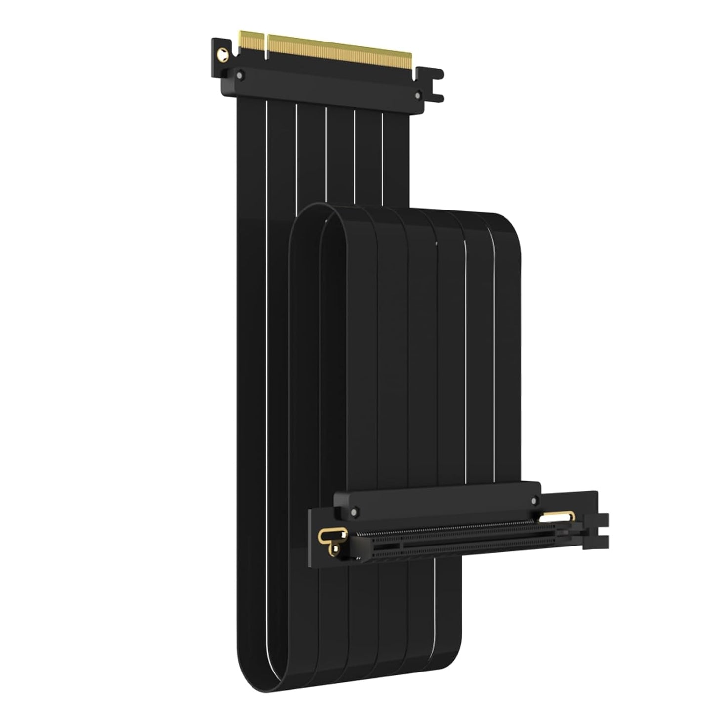 GLOTRENDS 600mm PCIe 3.0 X16 Riser Cable for Low-end GPUs
