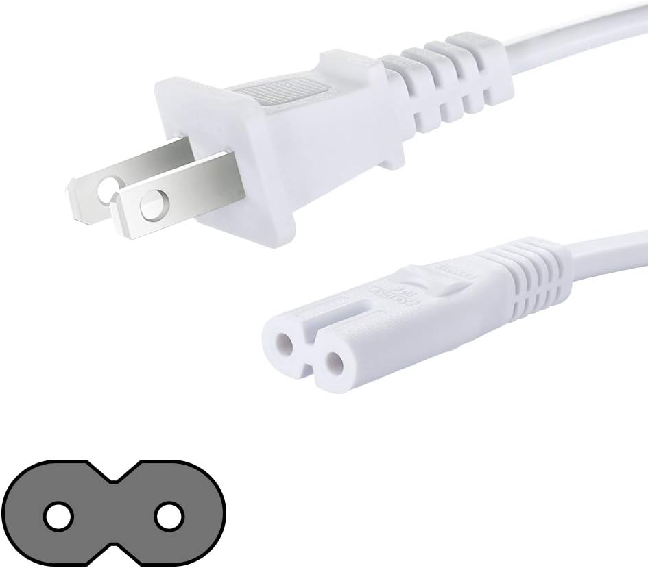 Universal White Power Cord for Apple Devices