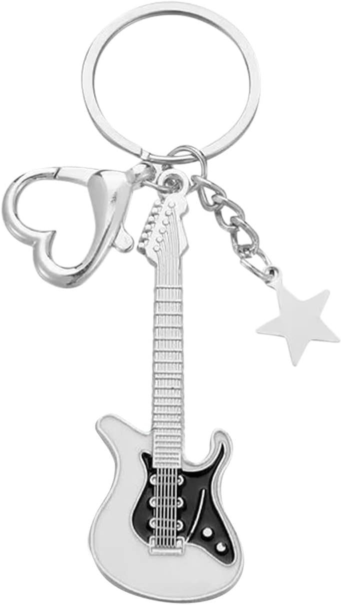 Rock-Solid Guitar Keychain Set