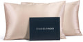 Mulberry Silk Pillowcase 25mm Queen 2 Pack - Cooling, Anti-Wrinkle