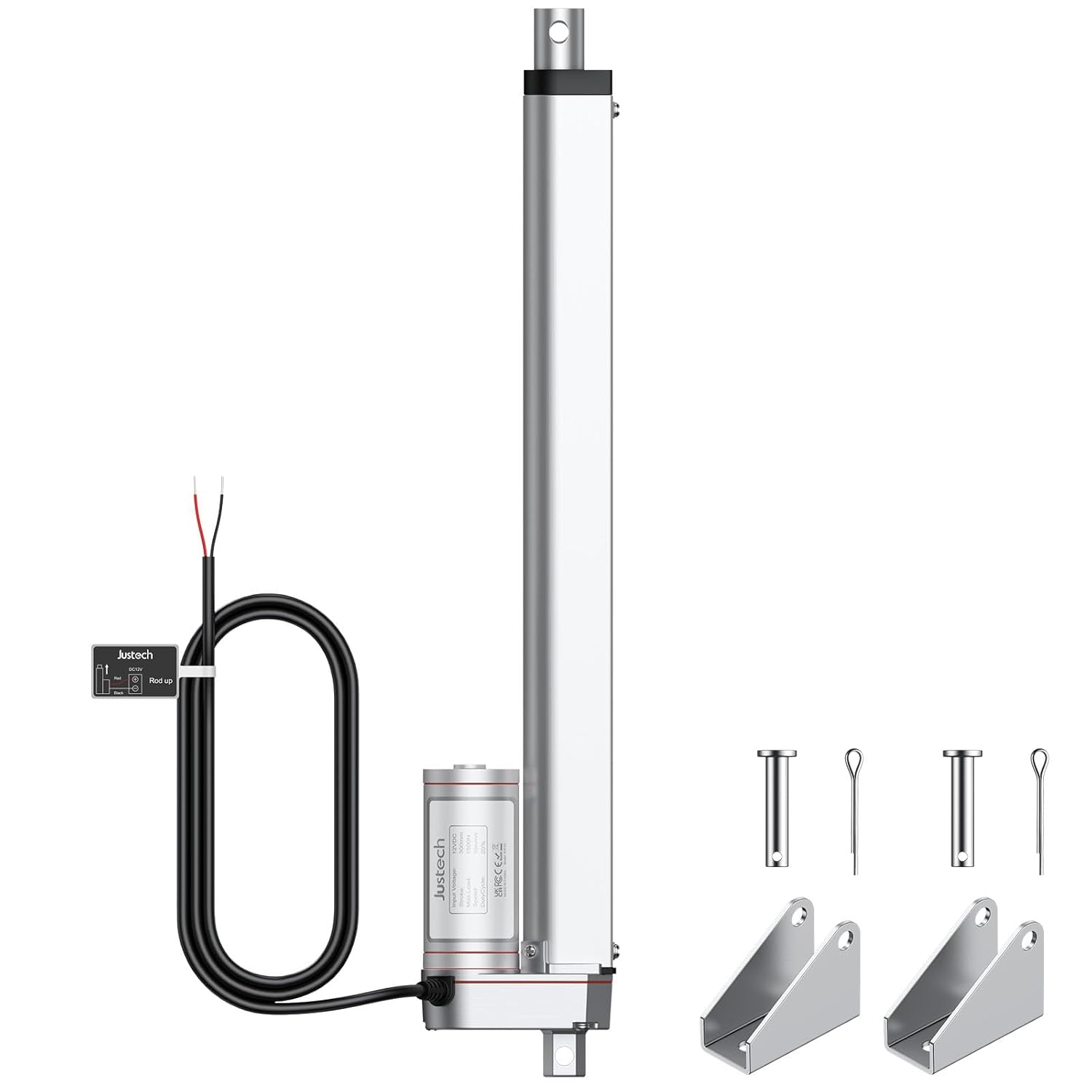 Justech 12V Heavy-Duty Linear Actuator for Versatile Applications
