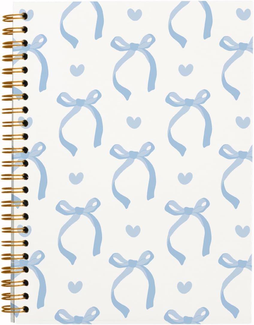 Chic Quicqod Coquette Blue Bow Journal