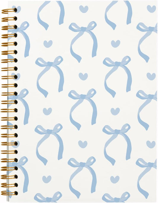 Chic Quicqod Coquette Blue Bow Journal