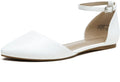 Women's Flapointed D'Orsay Pointed Ballet Flats - Soft Slip On Comfort