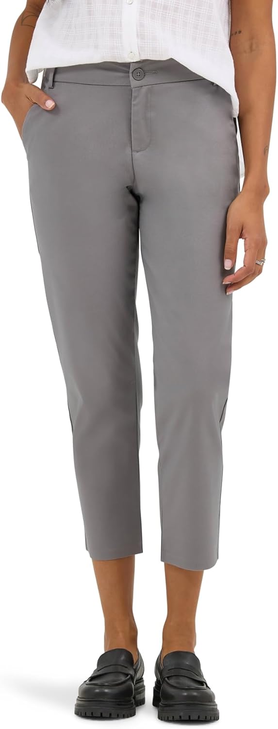 Lee Womens Wrinkle Free Capri Pant for Effortless Style