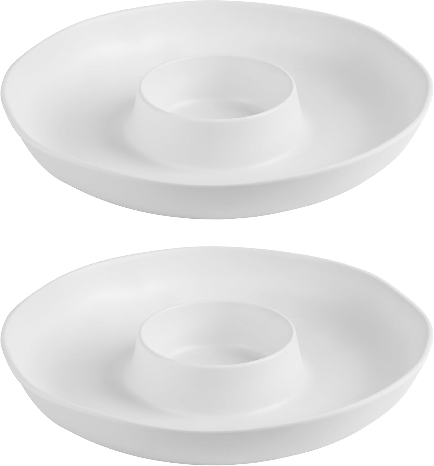 ZAROCRUS Chip and Dip Serving Set for Stylish Entertaining