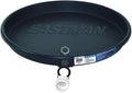 Water Heater Drain Pan with PVC Fittings, 24 in ID x 26 in OD - Leak