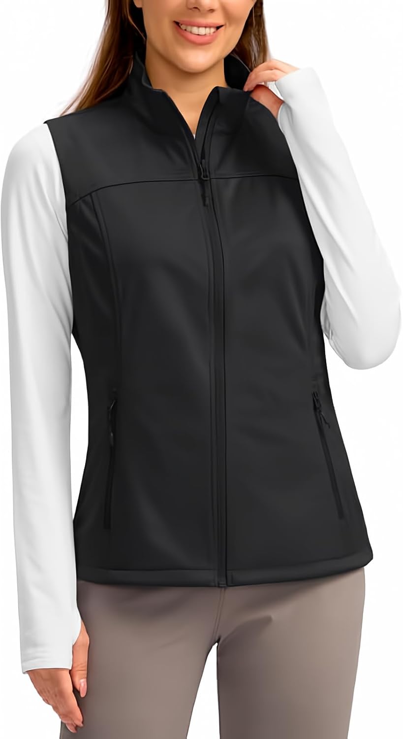 Soothfeel Women's Vest with Zipper Pockets for Active Lifestyle
