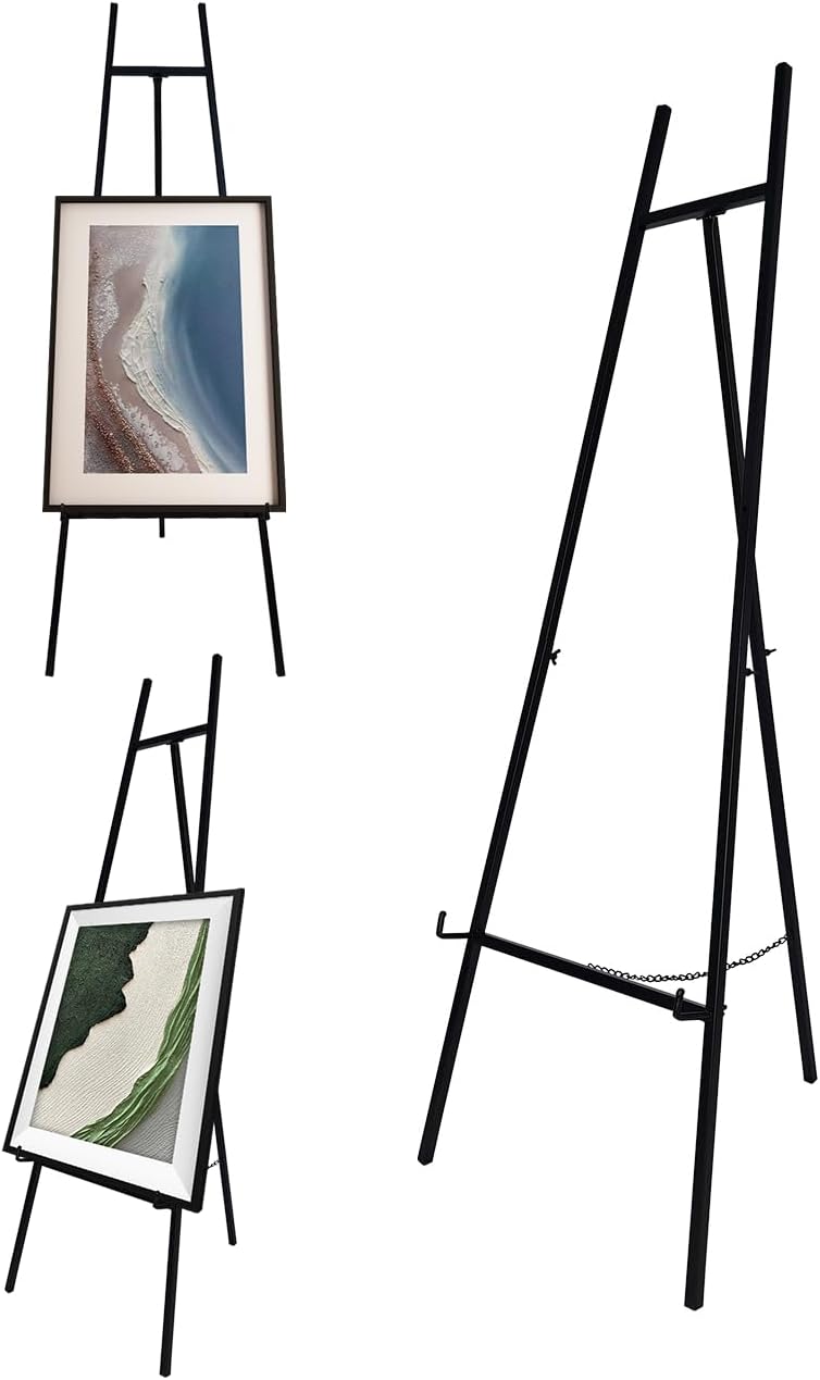 Iron Adjustable Arts & Crafts Easels for Wedding Sign Display