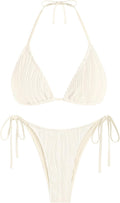 ZAFUL Triangle Bikini for Women - Sexy High Cut Bathing Suit